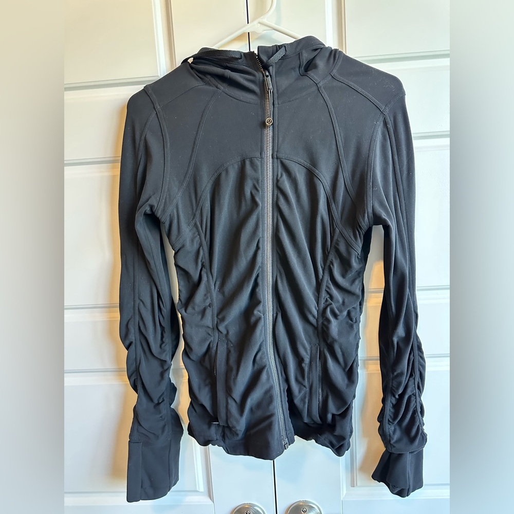 Lululemon Black Zip-Up Hoodie Size 8